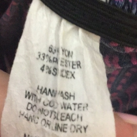 41 Hawthorn > Purple Cinched Blouse Medium - Picture 6 of 7